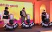 Mohsin Raza and Imran Pratapgarhi at India TV Chunav Manch