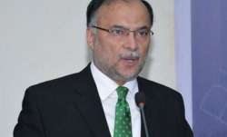 Interior Minister Ahsan Iqbal