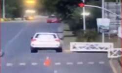 Video grab of the incident