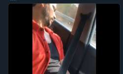 It was only when the driver almost hit another car and a