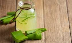 Drink aloe vera juice on empty stomach in the morning