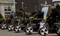 London, Delhi, cycle to save lives, raising cash, India, COVID-19 crisis, coronavirus pandemic, CORO