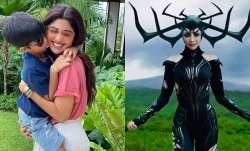 Shilpa Shetty's son Viaan makes a fun video of how she destroyed Covid