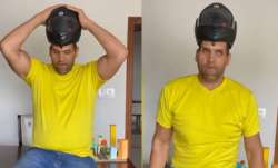 Hilarious video of The Great Khali explains why wearing helmet while riding two-wheelers is imp
