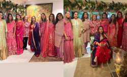 Mira Rajput, Padmini Kolhapure and others celebrate Karwa Chauth