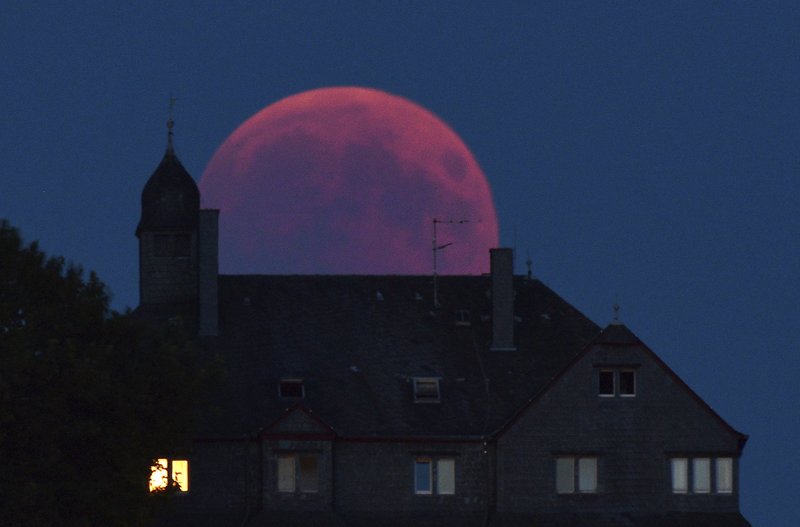After witnessing this celestial treat of Blood Moon, India will witness the next lunar eclipse on December 31, 2028 (Picture from Bernkastel-Kues, Germany)  