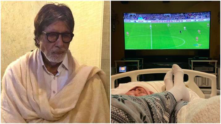 Latest News Amitabh Bachchan Health Bed Ridden Photograph Kolkata International Film Festival Megast